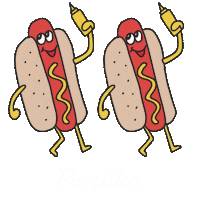 Happy Hot Dogs Sticker by Portillo's Hot Dogs