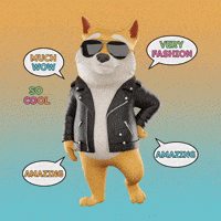 Posing Shiba Inu GIF by Doge Pound
