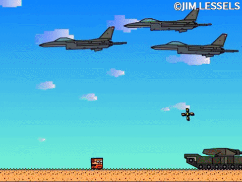 jimtendo32 giphygifmaker game 2d remake GIF