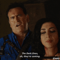season 3 starz GIF by Ash vs Evil Dead