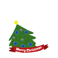 Happy Merry Christmas Sticker by TheBeachbudsOfficial