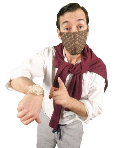 What Time Sticker by MUYLOCO