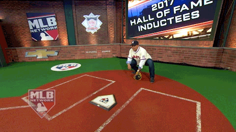 Throwing Hall Of Fame GIF by MLB Network