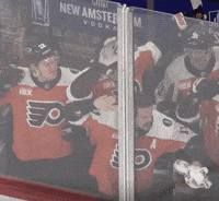 Philadelphia Flyers Celebration GIF by slicedbread