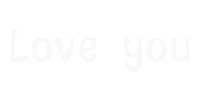 I Love You Sticker