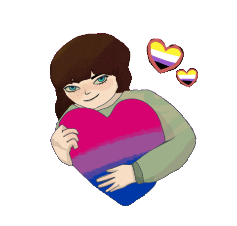 Lgbt Love Sticker by Contextual.Matters
