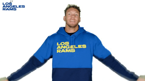 La Rams Football GIF by Los Angeles Rams