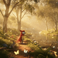 Glowing Eyes Walking GIF by G*BOY