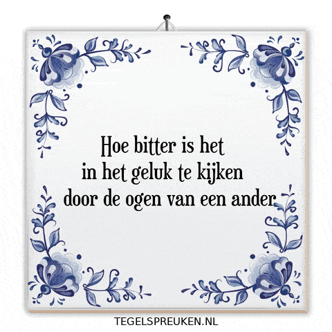 Troost Reflectie GIF by Tegelspreuken.nl