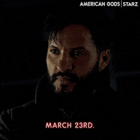 Ricky Whittle Starz GIF by American Gods