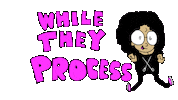 nadine velazquez process Sticker by deladeso