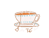 Tea Time Sticker