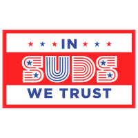 In Suds We Trust Sticker by Indeed Brewing Company