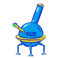 Cannabis Ganja Sticker by EAZE