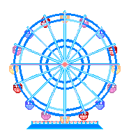 Ferris Wheel Sticker
