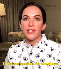 There Are Spoilers For The Show