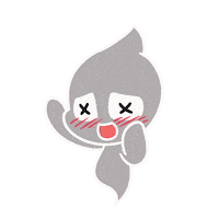 Embarrassed Ghost Sticker by Christophers Genie