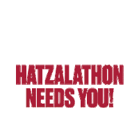 Hatzola Sticker by Hatzalah-thon
