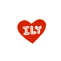 pazilustra love heart ily loveu Sticker