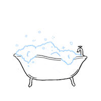 Skincare Bath Sticker by Byrdie Beauty