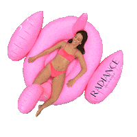 Summer Pink Sticker by Radiance Swimwear