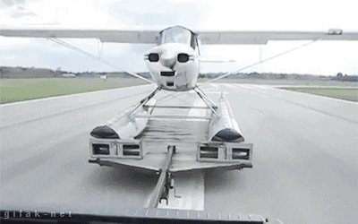 takeoff seaplane GIF