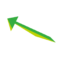 Arrow Point Sticker by Snack a Jacks