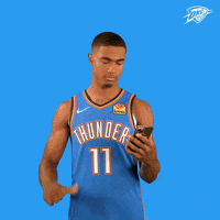 Oklahoma City Thumbs Down GIF by OKC Thunder