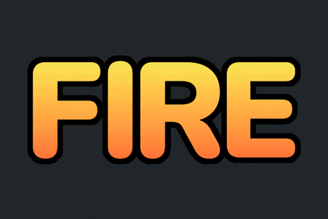 Burning On Fire GIF