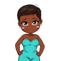 african american idk Sticker by Oh So Paper