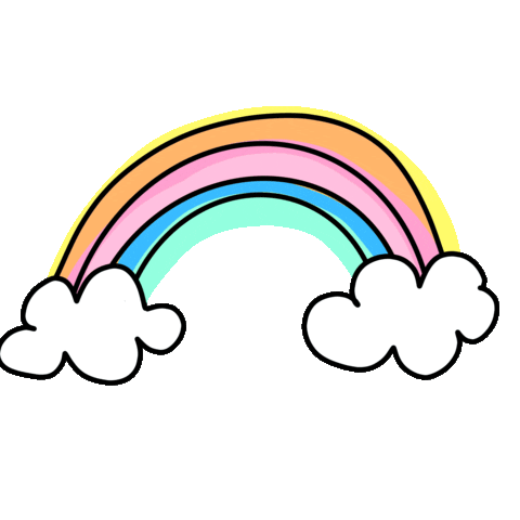 Friends Rainbow Sticker by Ivo Adventures