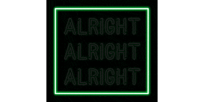 neon allwritebyme Sticker