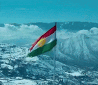 ahmed4bdullah flag war kurdistan kurd GIF