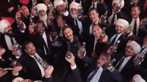 Ajay Devgan Party GIF by T-Series