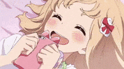 Anime Girl Blushing GIF