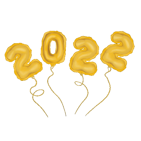 Merry Christmas Balloon Sticker