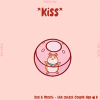 Spin Kiss GIF by SoyandMochi