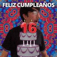 ¡Feliz 16.º cumpleaños!