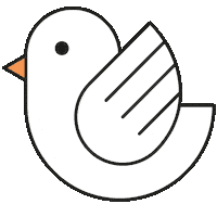 Emoji Bird Sticker