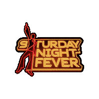 DGCtheater snf saturday night fever Sticker
