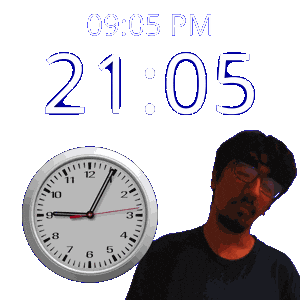 9 Pm Sticker