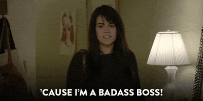 comedy central bad ass boss GIF by Broad City