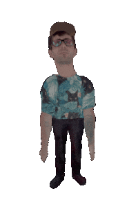 3D Portrait Sticker by Originals