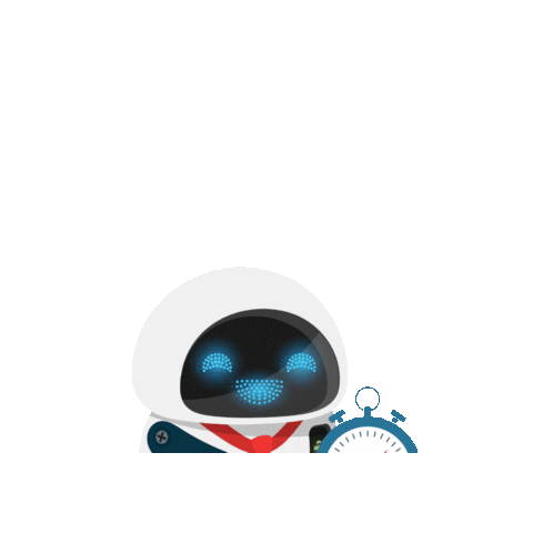 Time Clock Sticker by Mortgage Automator