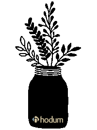 Flowers Upcycling Sticker by hodum_gmbh