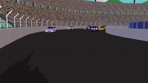 nascar race GIF by South Park 