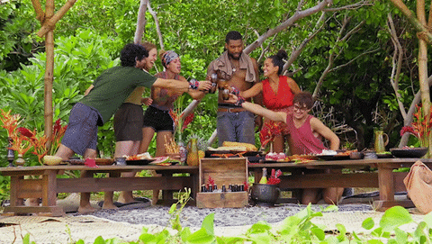 Happy Yum Yum GIF by Survivor CBS