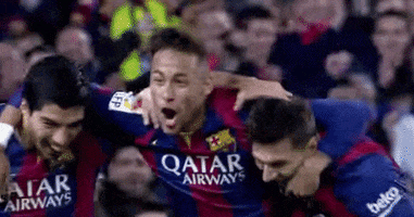 msn messi neymar suÃ¡rez barcelona goal GIF by FC Barcelona