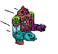 Pixel Power Sticker