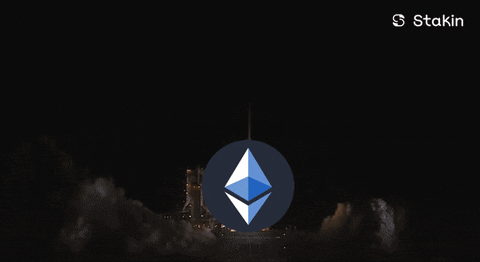 Stakin giphyupload crypto moon rocket GIF